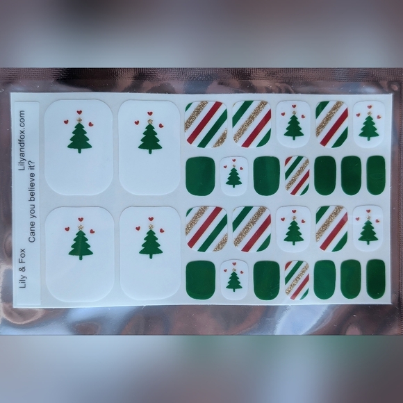 Holiday Collection Nail Wraps - Festive Winter Designs From Lily&Fox - Picture 5 of 7